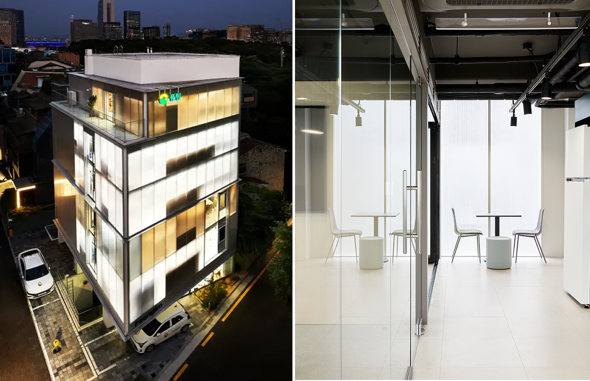 풍림푸드, 위생과 안전을 담은 식품기업의 단독 빌딩 사옥 인테리어