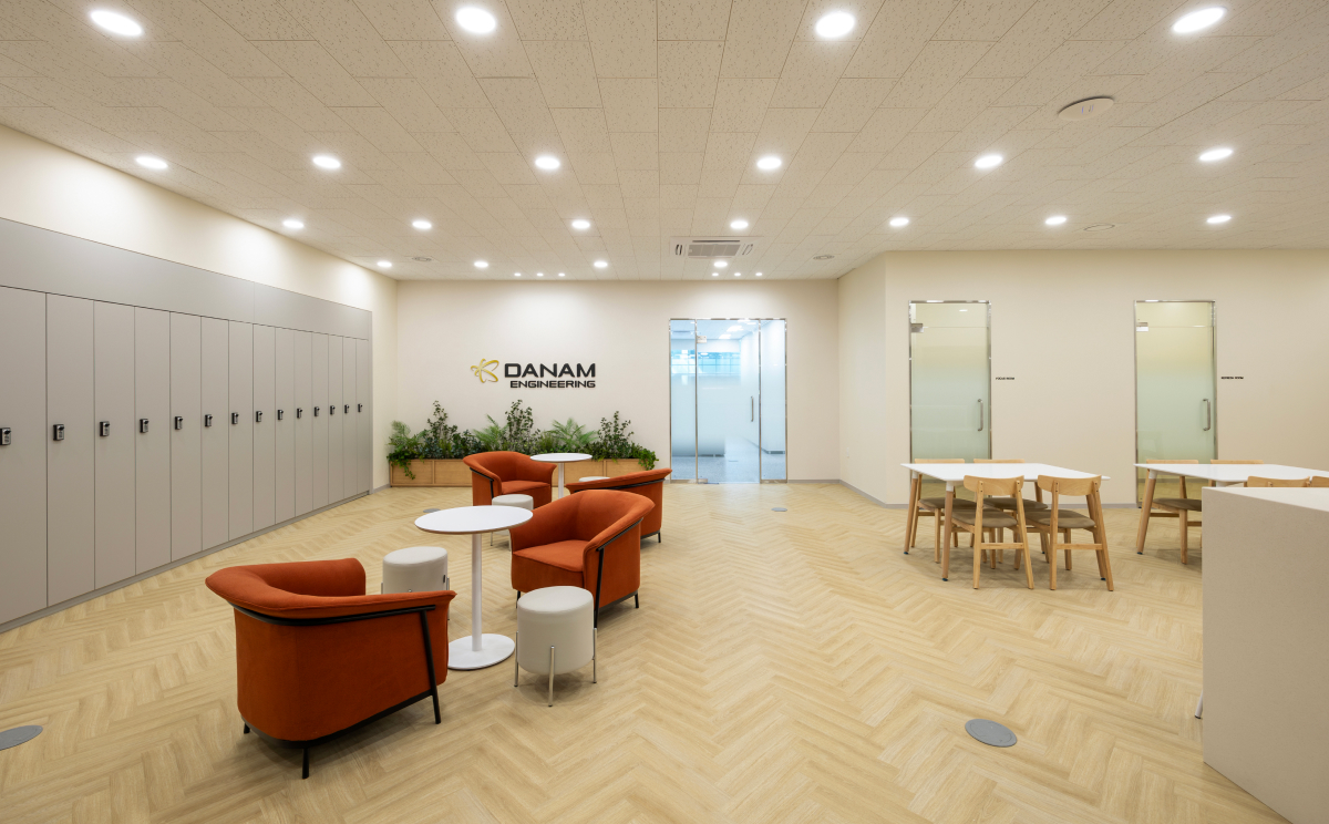 단암엔지니어링, 엔지니어들을 위한 깔끔한 오피스