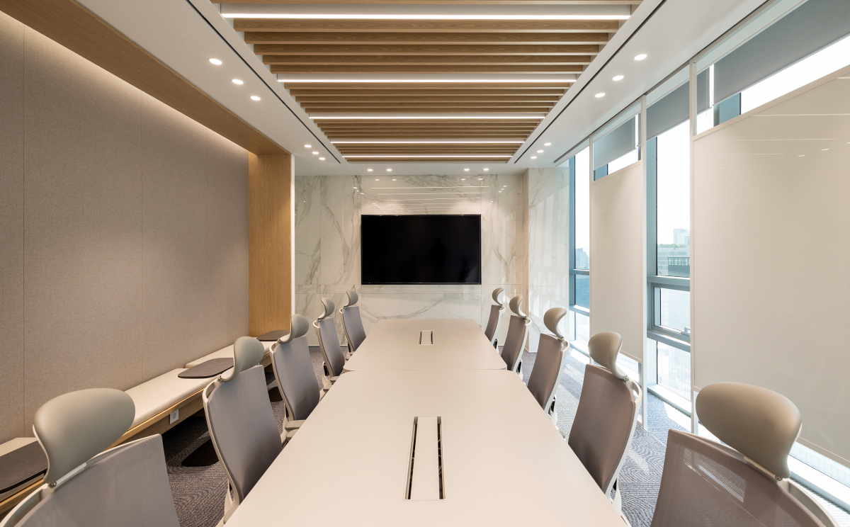 벤처캐피탈 S사, 신뢰와 품의의 고품격 사무실