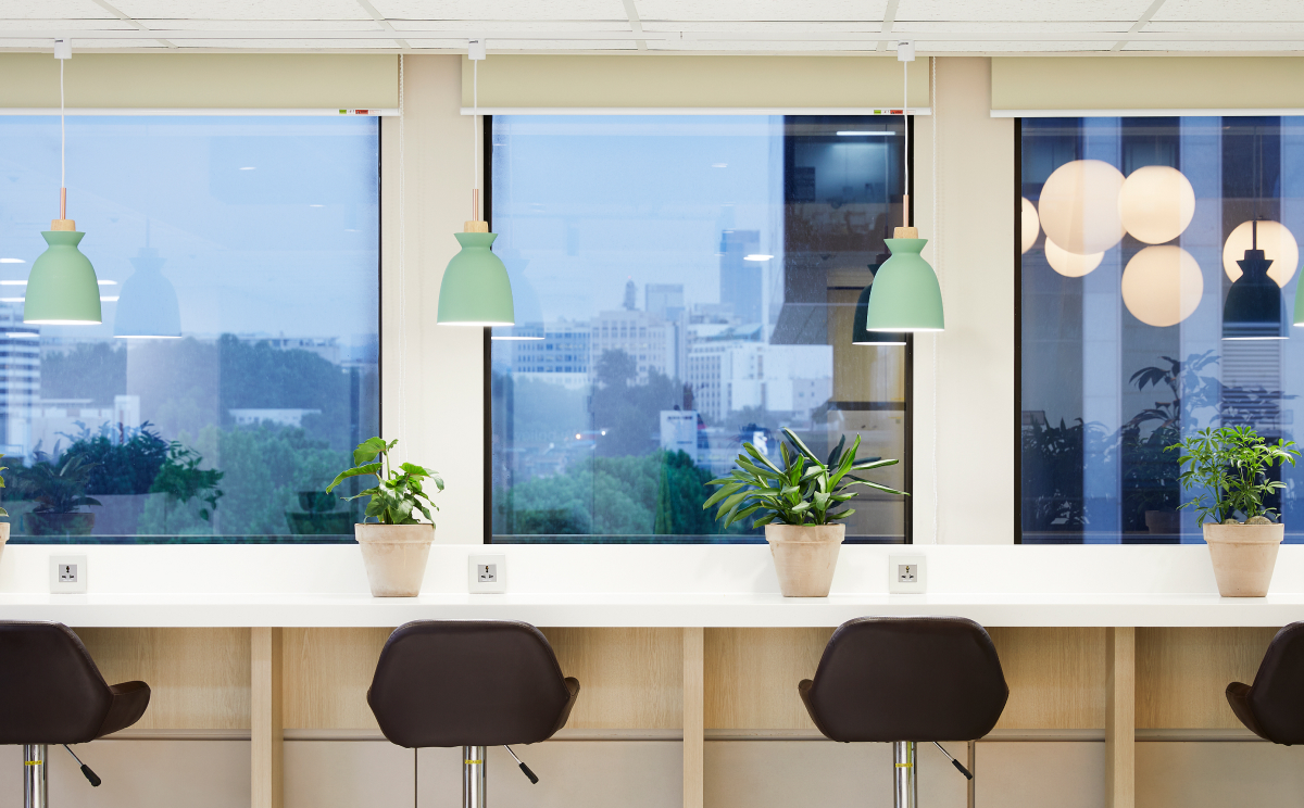 그린피스, 유연한 회의공간과 친환경 아이덴티티를 담은 오피스 인테리어