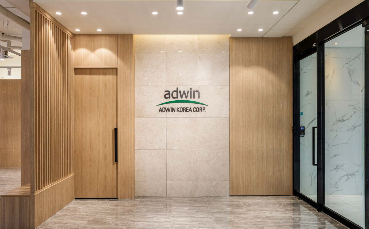 애드윈코리아 역삼동 통사옥, 글로벌 스킨케어 기업의 프리미엄 사무실 인테리어